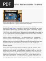 Harvey Neoliberalismo