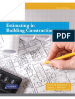 Estimating in Building Construction