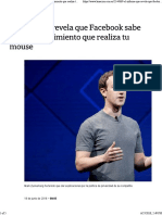 La Nacion - Facebook Sabe Hasta El Movimiento Que Realiza El Mouse