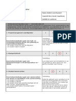 Feedback Formulier Voor Luca