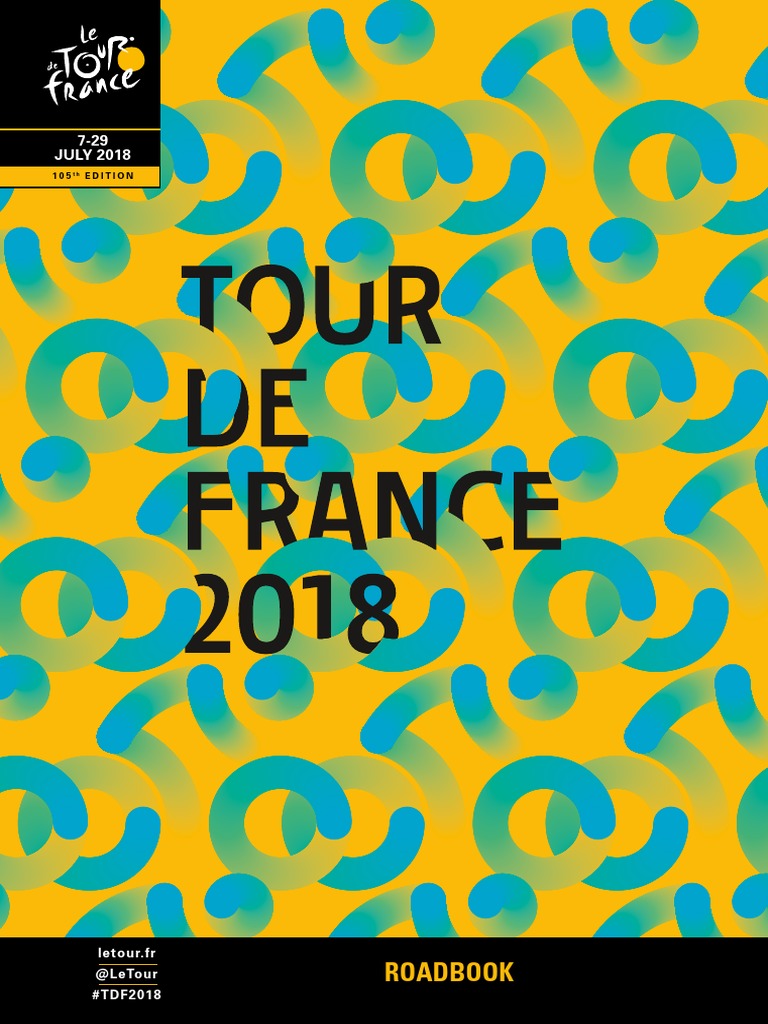 2018 Tour De France Roadbook Cycle Racing Cycle Sport 2018 Tour De France Roadbook Cycle Racing Cycle Sport