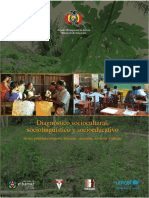 Diagnóstico Sociocultural Sociolinguistico y Socioeducativo