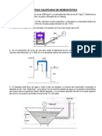 Práctica Calificada de Hidrostática