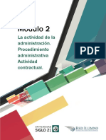 M2 - L2 - La actividad de la administración. Procedimiento administrativa Actividad contractual.pdf