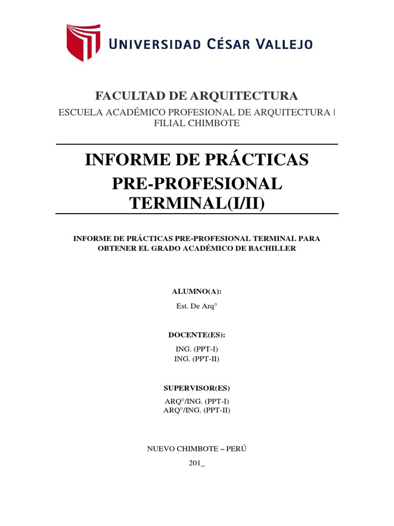 Caratula Ucv Practicas