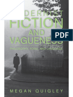 Eliot, T. S. - James, Henry - Joyce, James - Quigley, Megan - Woolf, Virginia-Modernist Fiction and Vagueness - Philosophy, Form, and Language-Cambridge University Press (2015)