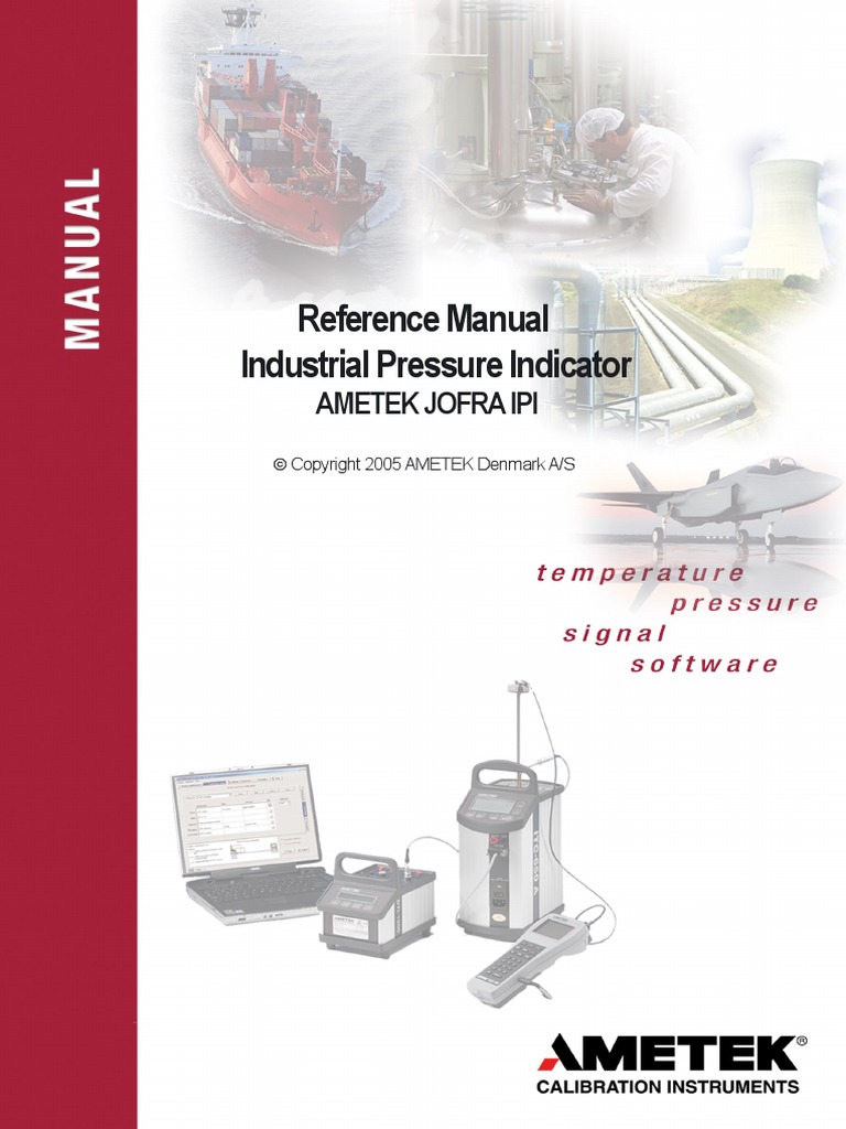 Ametek Ipi Manual PDF Calibration Battery (Electricity)