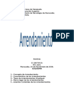 Arrendamientos