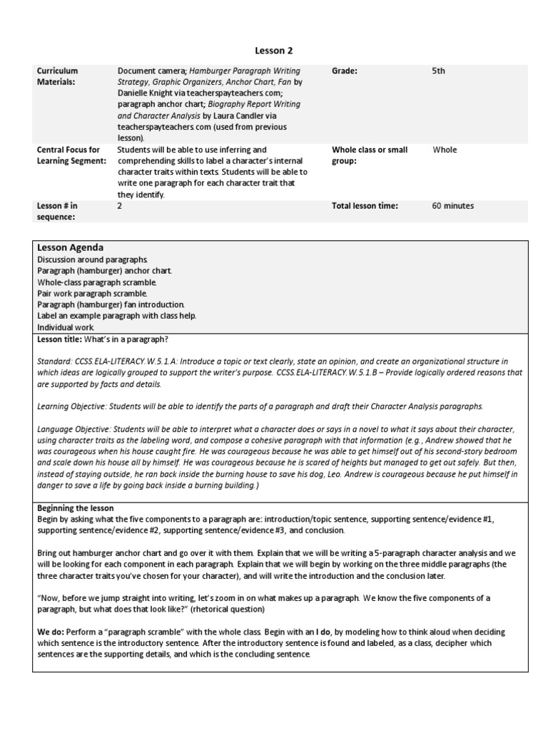 Essay on activity 2 chrp picture