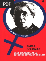 Emma Goldman - Dans Edemeyeceksem Bu Benim Devrimim Değildir PDF | PDF