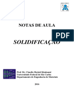 Solidificação 