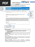 Unidade 1 - Resumo de Periódico