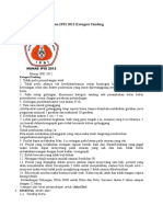 Peraturan Pertandingan IPSI 2012 Kategori Tanding