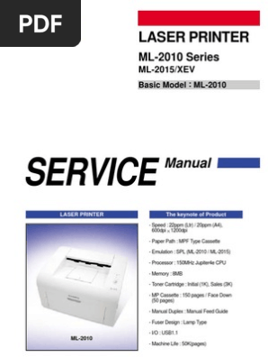 ml 2010 printer