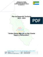 Plan de Desarrollo San Vicente