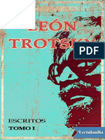 Le N Trotsky - Escritos 1929-1940 - Tomo I PDF