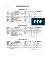 Plan de Estudios 2006