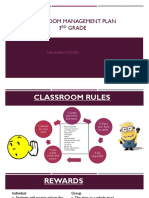 Classroom Management Plan PDF