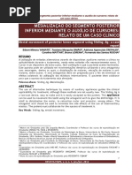 mesialização com cursor