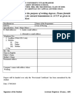 Df65bPersonal Data Form