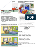 4 - Description Places 3 - School Room City - There Is Are Negative and Quantifiers and Questions - 1st