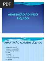 ADAPTAÇÃO AO MEIO