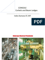 Console Brackets, Corbels and Beam Ledges: Indra Komara ST, MT