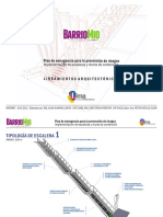 Barrio Mío - Escaleras y Muros - Lineamientos Arquitectónicos