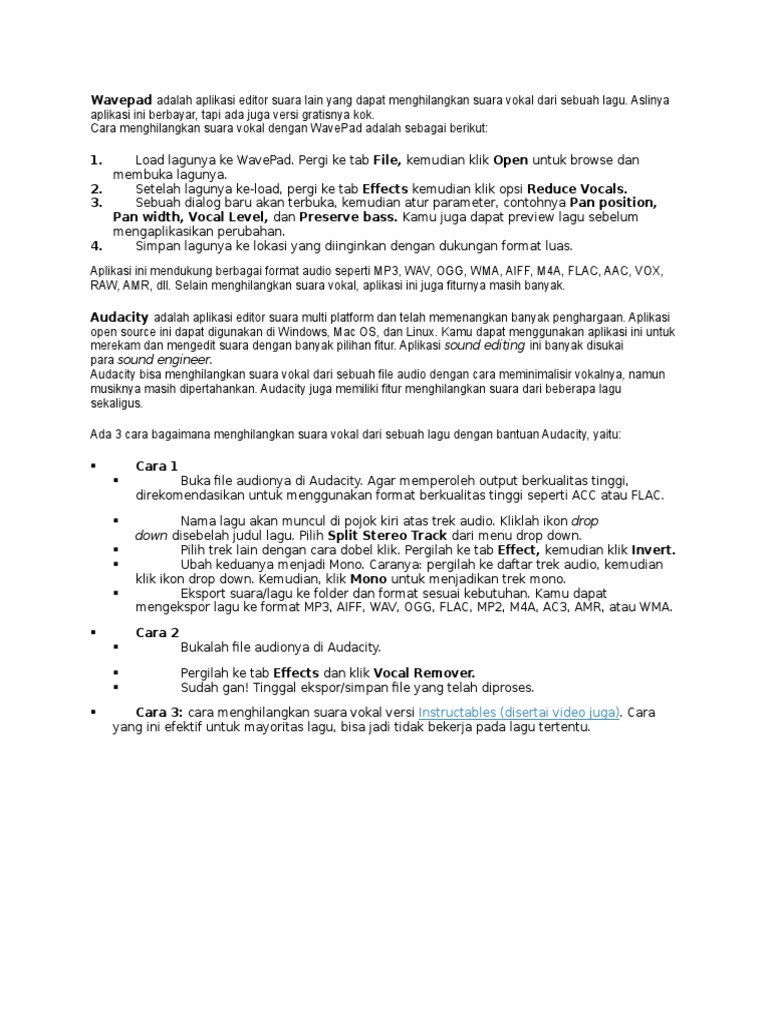 Aplikasi Untuk Karaoke PDF