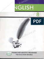 8th Class English Punjab Textbook Board Lahore