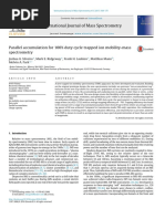 Parallel Accumulation For 100% Duty Cycle Trapped Ion Mobility-Massspectrometr