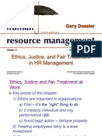 Ethics, Justice, and Fair Treatment in HR Management: Gary Dessler