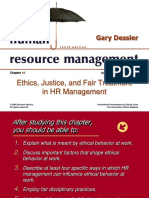 Ethics, Justice, and Fair Treatment in HR Management: Gary Dessler