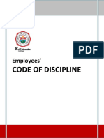 Code of Discipline 2018