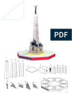 Bonifacio Monument Papercraft