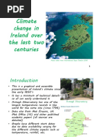 Climate Change in Ireland Over the Last Two Centuries