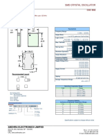 SMD Crystal Oscillator: Feature