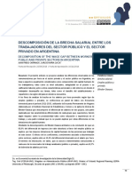 DESCOMPOSICIÓN DE LA BRECHA SALARIAL ENTRE LOS. Juan Pablo Carranza Carlos Lucca. APyS. N 2. 2016 IIFAP PDF