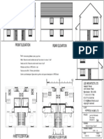 Rear Elevation Front Elevation: 0 5 10 Lee Architects LTD