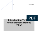 Introduction to Finite Element Methods