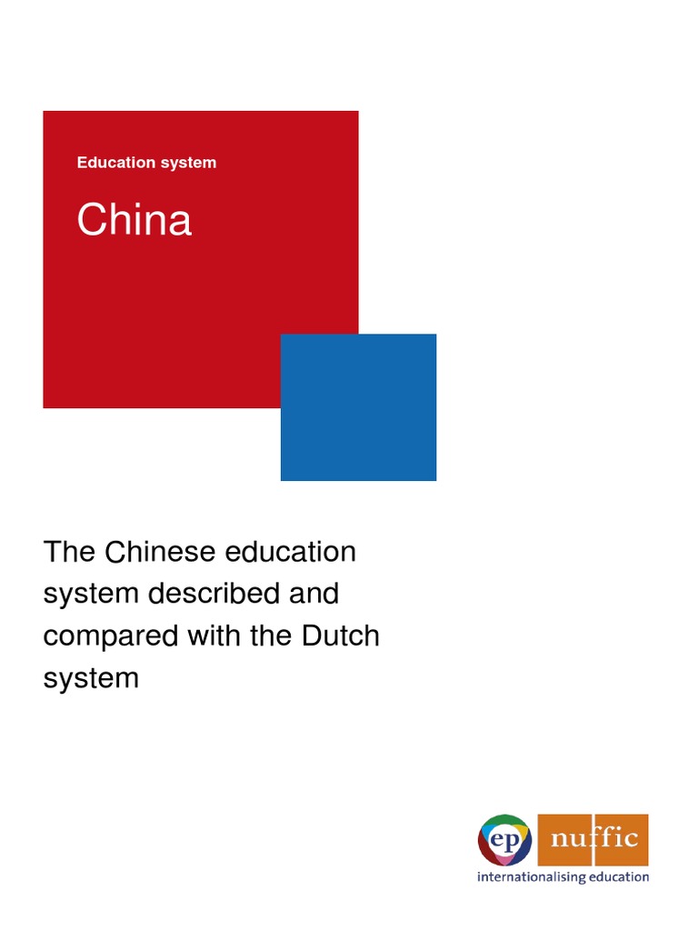 Education System China PDF | PDF | Academic Degree | Master's Degree
