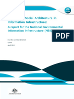 The Role of Social Architecture in Information Infrastructure