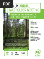 PEFC UK Annual Stakeholder Meeting 2018 