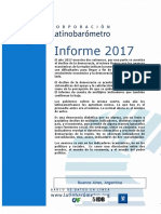 Informe Latinobarometro 2017 