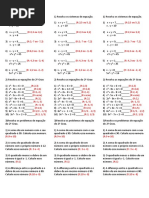 Cálculo de Delta em Equações Quadráticas | PDF