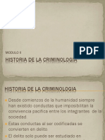 Historia de La Criminología