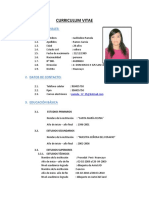 CV Descriptivo