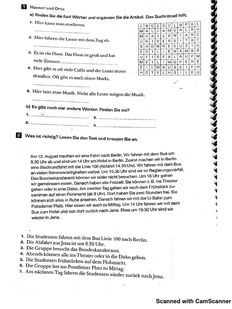 Scanned Document Analysis Guide | PDF