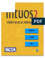 Wacom Intuos2 UsersManual - Mac