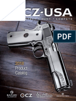 Cz Usa 2018 Firearms Product Catalog